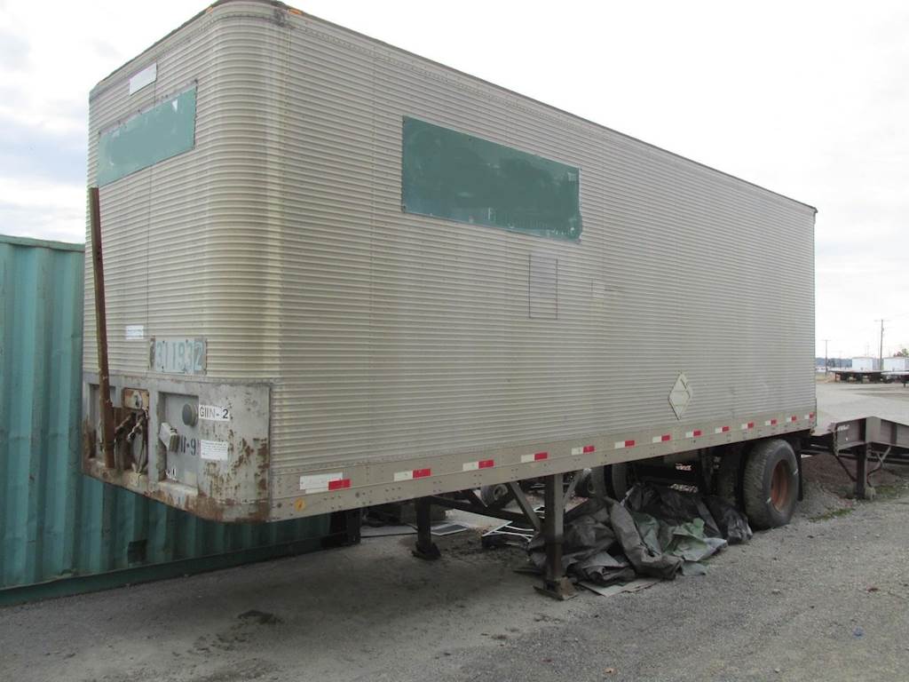 1973 Fruehauf 27x96 Storage Trailer For Sale Spokane, WA 382888