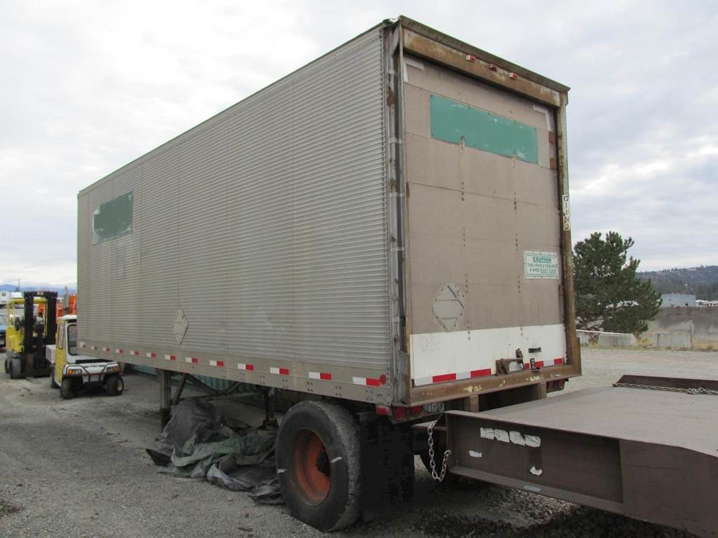 1973 Fruehauf 27x96 Storage Trailer For Sale Spokane, WA 382888