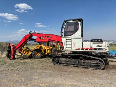 Link-Belt 240 LX Log Loader
