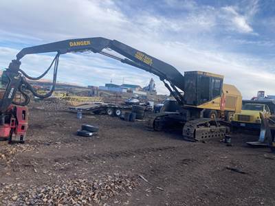 2010 Tigercat H855C Logging Processor - Waratah HTH624C Processor