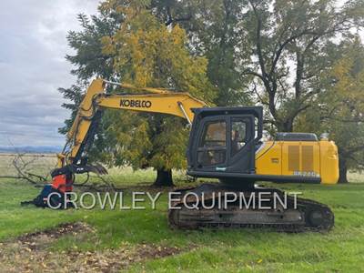 2021 Kobelco SK210LC-10 Excavator - Promac R52 Mulching Head & Buckets