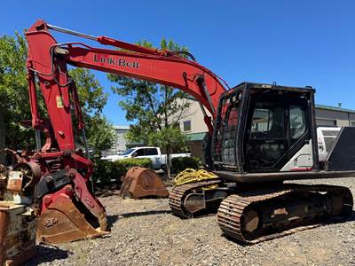 2018 Link-Belt 160 X4 Excavator - Bucket & Thumb