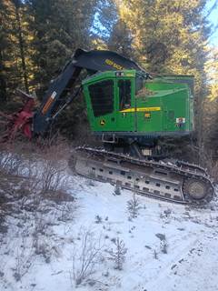 2024 John Deere 859M Wheel Feller Buncher - Quadco 24B Hotsaw