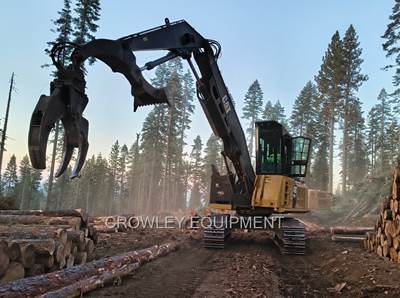 2019 Caterpillar 548 LL Log Loader - Grapple