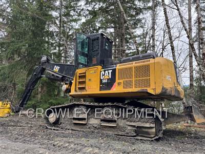 2014 Caterpillar 568 Tracked Log Loader - Summit Winches