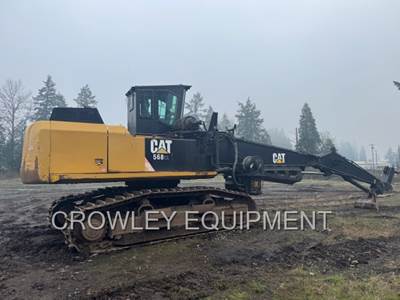 2013 Caterpillar 568 FM LL Tracked Log Loader - Pullmaster Winches