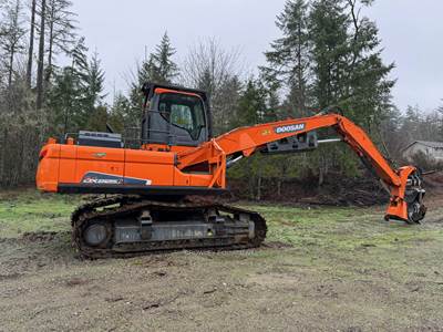 2016 Doosan DX225LL-5 Log Loader - Jewell 58" Grapple