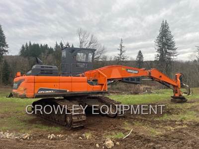 2021 Doosan DX380LL Log Loader - Rotobec Grapple