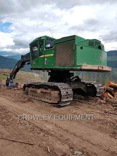2017 John Deere 909MH Log Loader - T-Mar Grapple & Satco