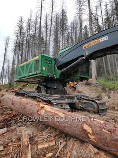 2017 John Deere 909MH Log Loader - T-Mar Grapple & Satco For Sale ...