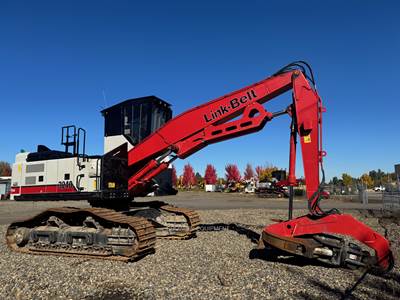 2022 Link-Belt 3240 Log Loader - T-Mar 56" Grapple