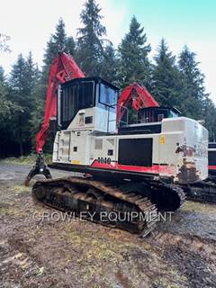 2018 Link-Belt 4040 Trailer-Mounted Log Loader - Pierce Grapple