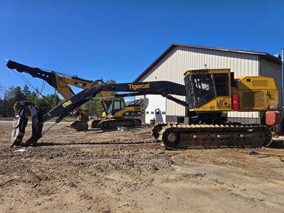 2022 Tigercat LS855E Tracked Log Loader - T-Mar Grapple