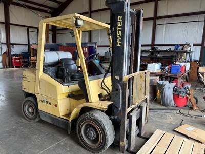 2002 Hyster H90XMS Pneumatic Tire Forklift