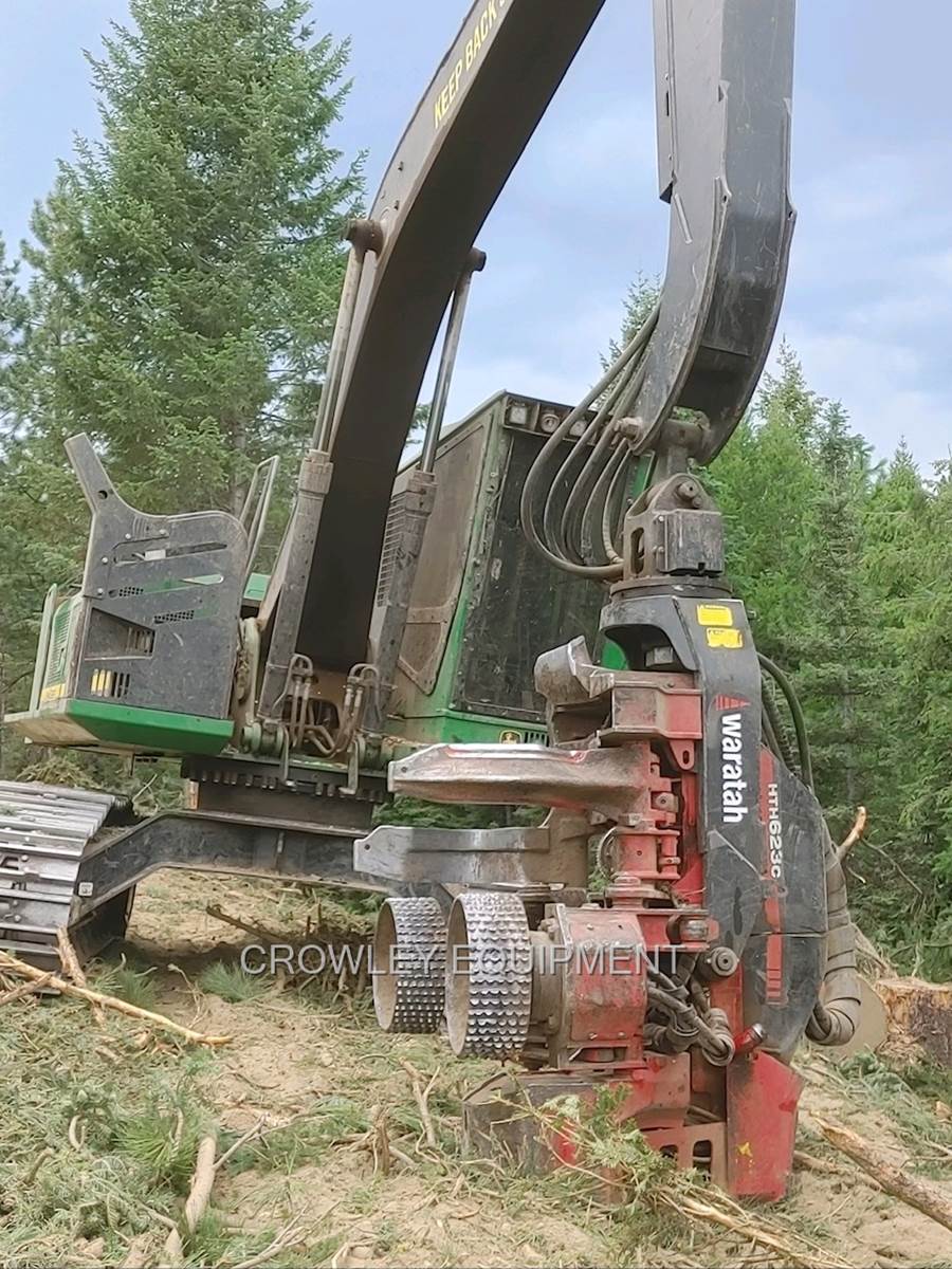 2016 John Deere 2454D Logging Processor Waratah HTH623C Processor For