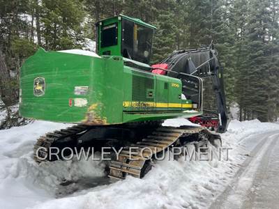 2016 John Deere 2954D Logging Processor - Waratah HTH623C Processor