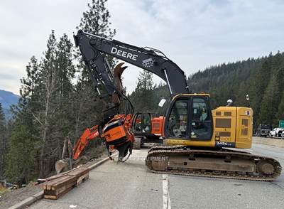2014 John Deere 245G LC Excavator - Timbermax T10 Winch Assist