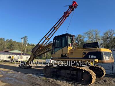 1998 Caterpillar 330BL Yarder - Pullmaster HL25 Winch