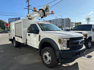 Ford F-550 44 ft Boom / Bucket Truck - 2019 ALTEC AT248F Aerial Lift, Automatic