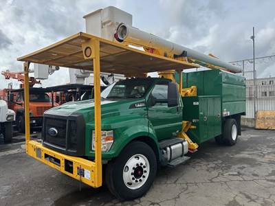 Ford F-750 70 ft Boom / Bucket Truck - 2016 ALTEC LRV60-E70 Aerial Lift, Automatic