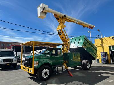 2016 Ford F-750 70 ft Boom / Bucket Truck, Forestry Truck - 2016 Altec LRV60-E70 Aerial Lift, Automatic