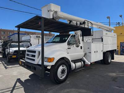 Ford F-750 75 ft Boom / Bucket Truck - 2013 ALTEC LR760-E70 RM Aerial Lift, 6 Spd