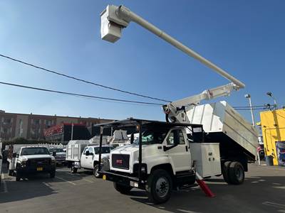 2009 GMC TopKick C7500 Forestry Tree Truck, Certified Boom