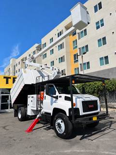 2009 Hi-Ranger XT55 Aerial Lift, Forestry Tree Truck 2009 GMC TopKick C7500 55 ft Boom / Bucket Truck -