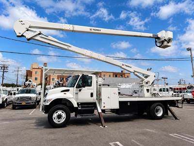 International WorkStar 7400 65 ft Boom / Bucket Truck - 2006 Terex HI RANGER 6TC-65 Aerial Lift, Automatic