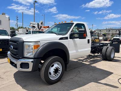 Ford F-550 Single Axle Cab & Chassis Truck - 405HP, 6 Speed Automatic