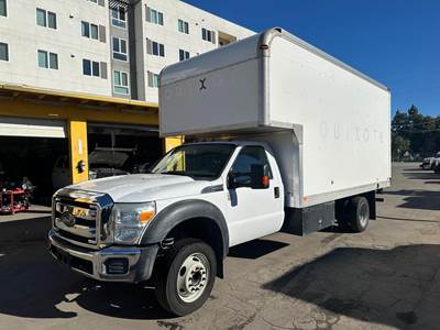 Ford F-550 Box Truck - 360HP, Automatic, Liftgate