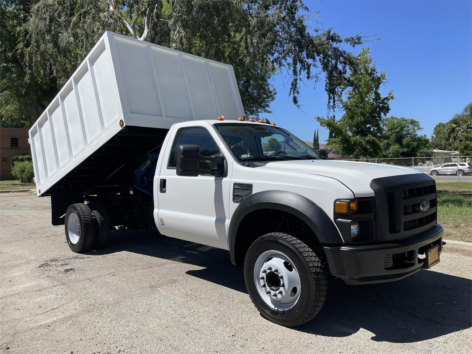 2008 Ford F450 Dump Truck 305HP, Automatic For Sale, 131,507 Miles North Hills, CA 13191