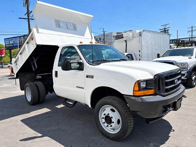 Ford F-550 Single Axle Dump Truck - International 235HP, Automatic