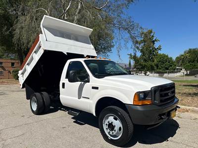 2001 Ford F-550 Dump Truck - Dump Body