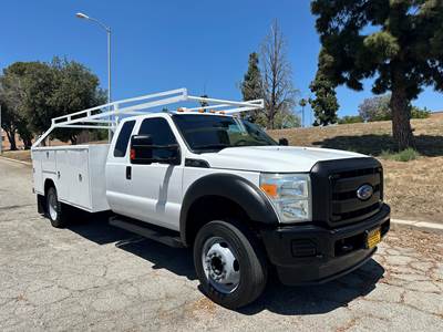 2016 Ford F-450 Extended Cab Mechanic / Service Truck - Pacific Service Utility Truck Body