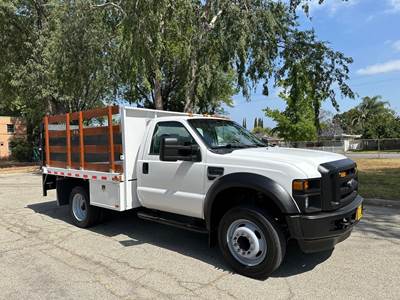 2009 Ford F-450 Stake Bed Truck - Stake Body
