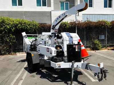 Altec DRM12 Towable Wood Chipper