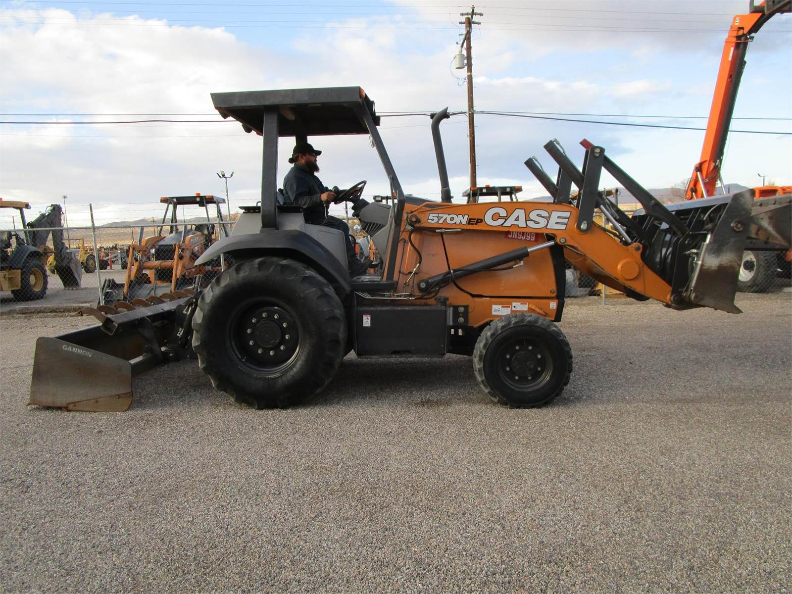 2017 Case 570N EP Skip Loader For Sale, 1,540 Hours Barstow, CA 92