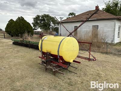 Shop Built 30’ tractor mount 3-pt sprayer
