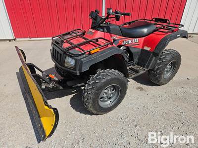 2003 Arctic Cat 500 4x4 ATV w/Snow Blade