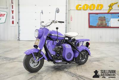 Run #50 - 1960 Cushman Scooter with Side Cart