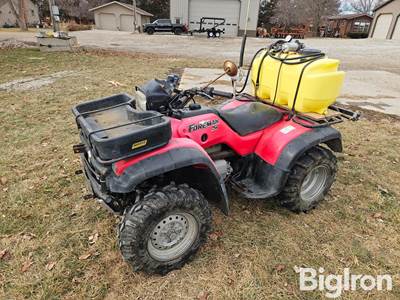 2002 Honda TRX450M2 Foreman S ATV w/Sprayer