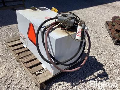 Delta 100 Gal Portable Fuel Tank w/ Pump