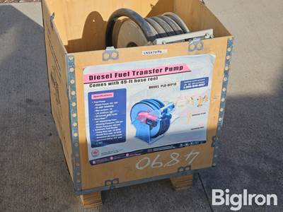 Paladin PLD-DFP10 Diesel Fuel Transfer Pump w/49' Hose & Reel