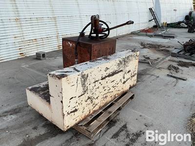 L-shaped Fuel tank w/cube tank