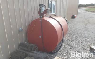 500-Gallon Fuel Tank W/Fill Rite Pump