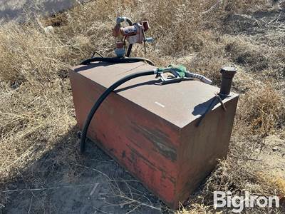 100 Gallon Steel Tank w Pump