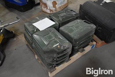 Pallet Of Gas Cans