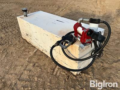 110-Gal Portable 12V Fuel Tank w/Pump