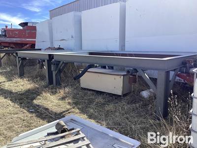 Structural Steel Platform Rectangular Fuel or Oil Storage Tank Frames